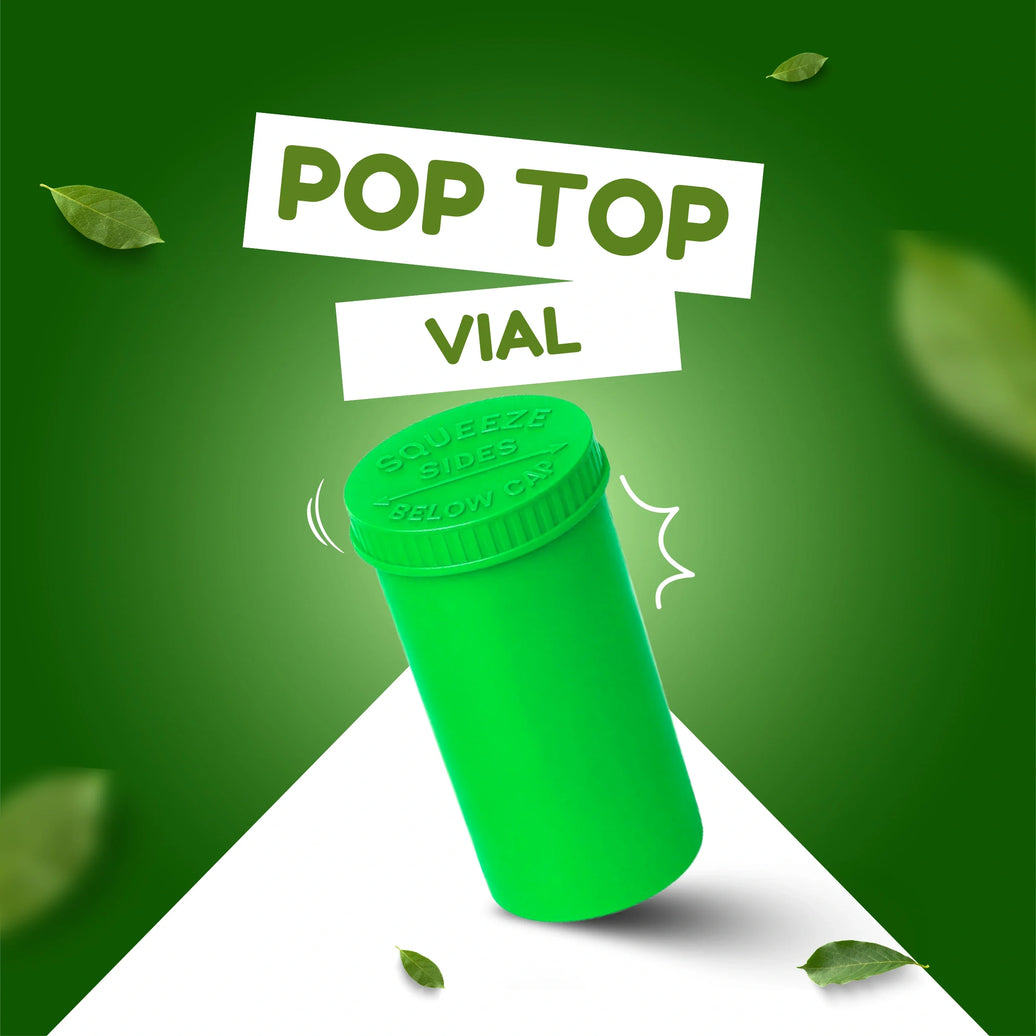 Pop‑Top Vials Still the Gold Standard for 420 Storage