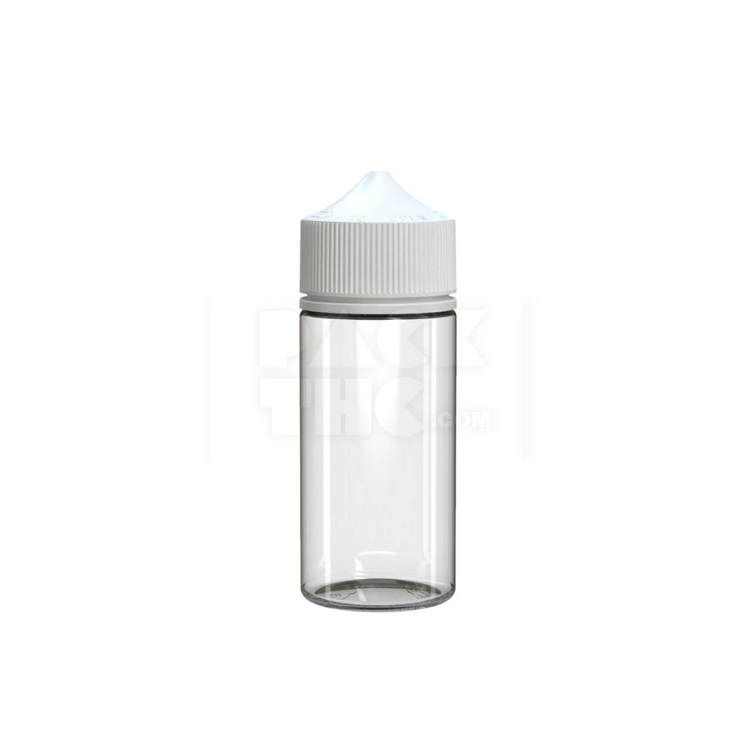 100ml v3 pet unicorn bottle cr clear natural white cap 400 count