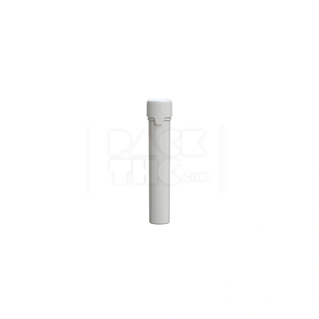 100mm aviator cr tube flat bottom opaque white 500 count