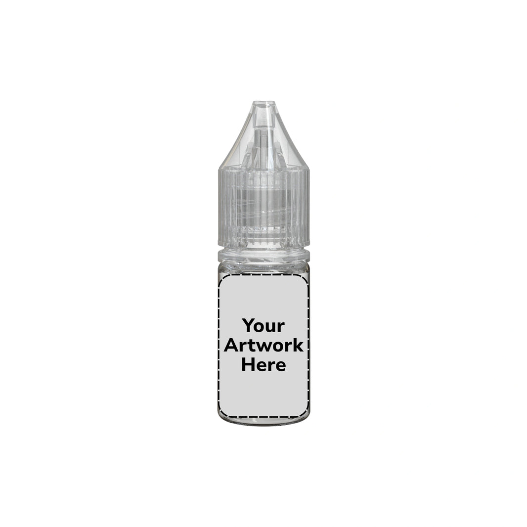 10ml v3 unicorn bottle clear clear cap