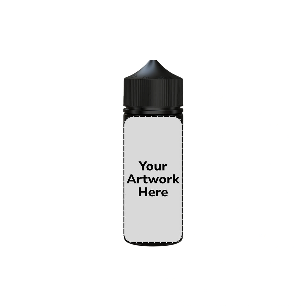 120ml v3 unicorn bottle translucent black