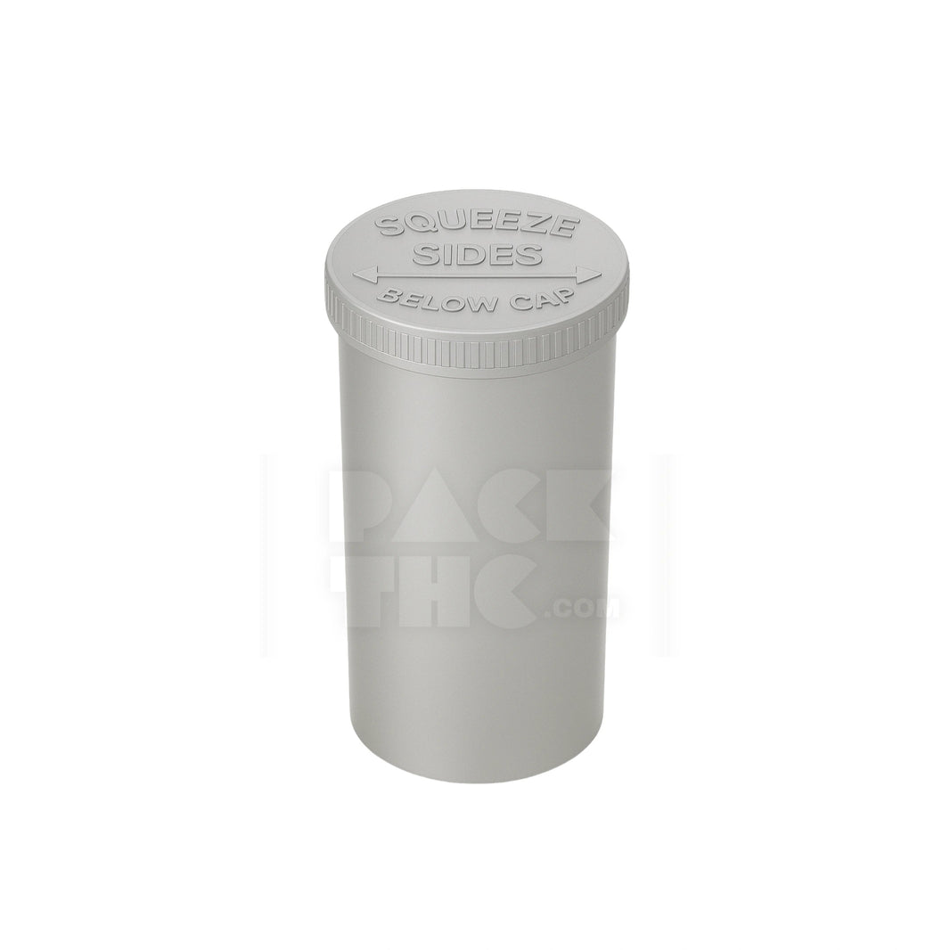 19 dram pop top vial 1 8oz silver