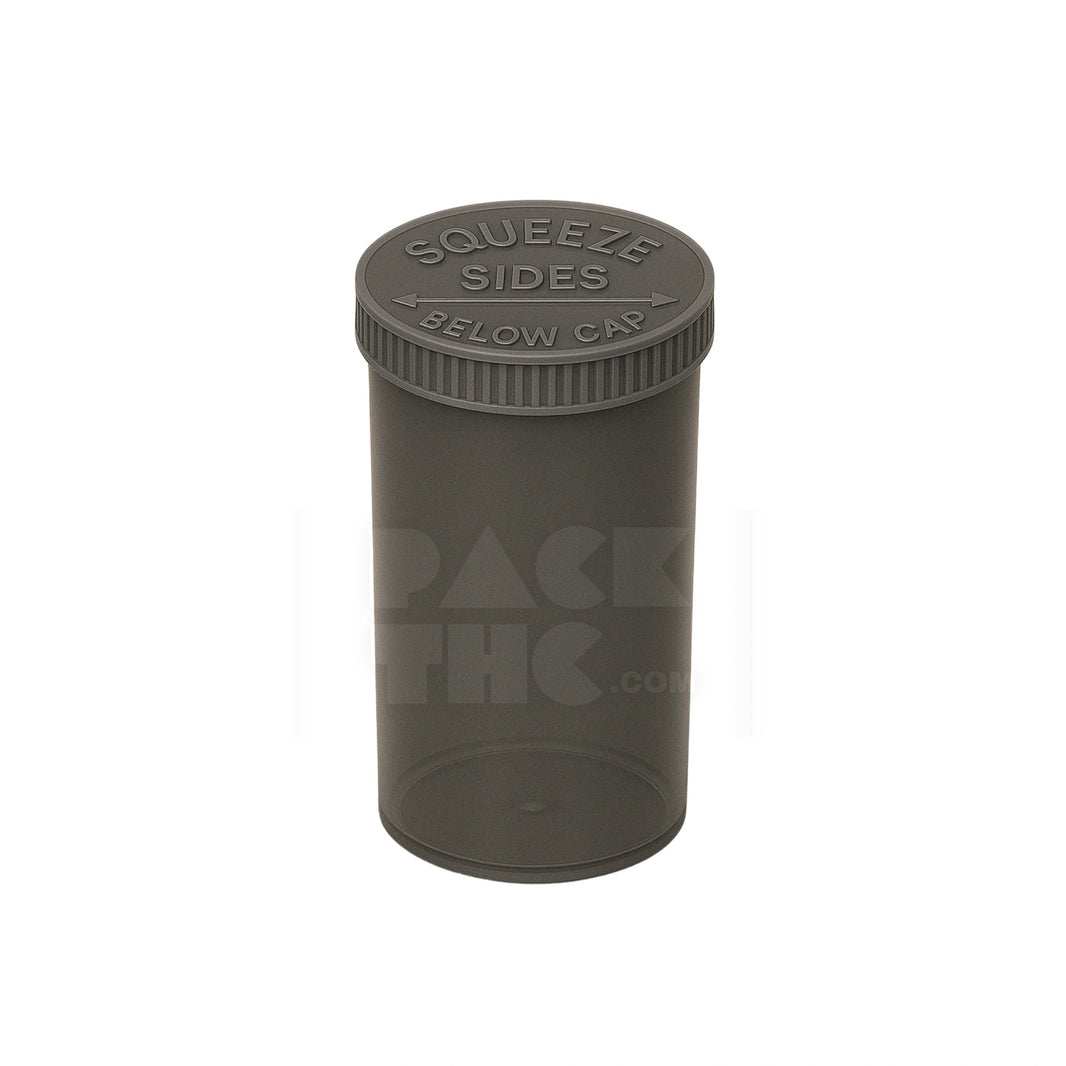 19 Dram Pop Top Vial 1/8oz Smoke