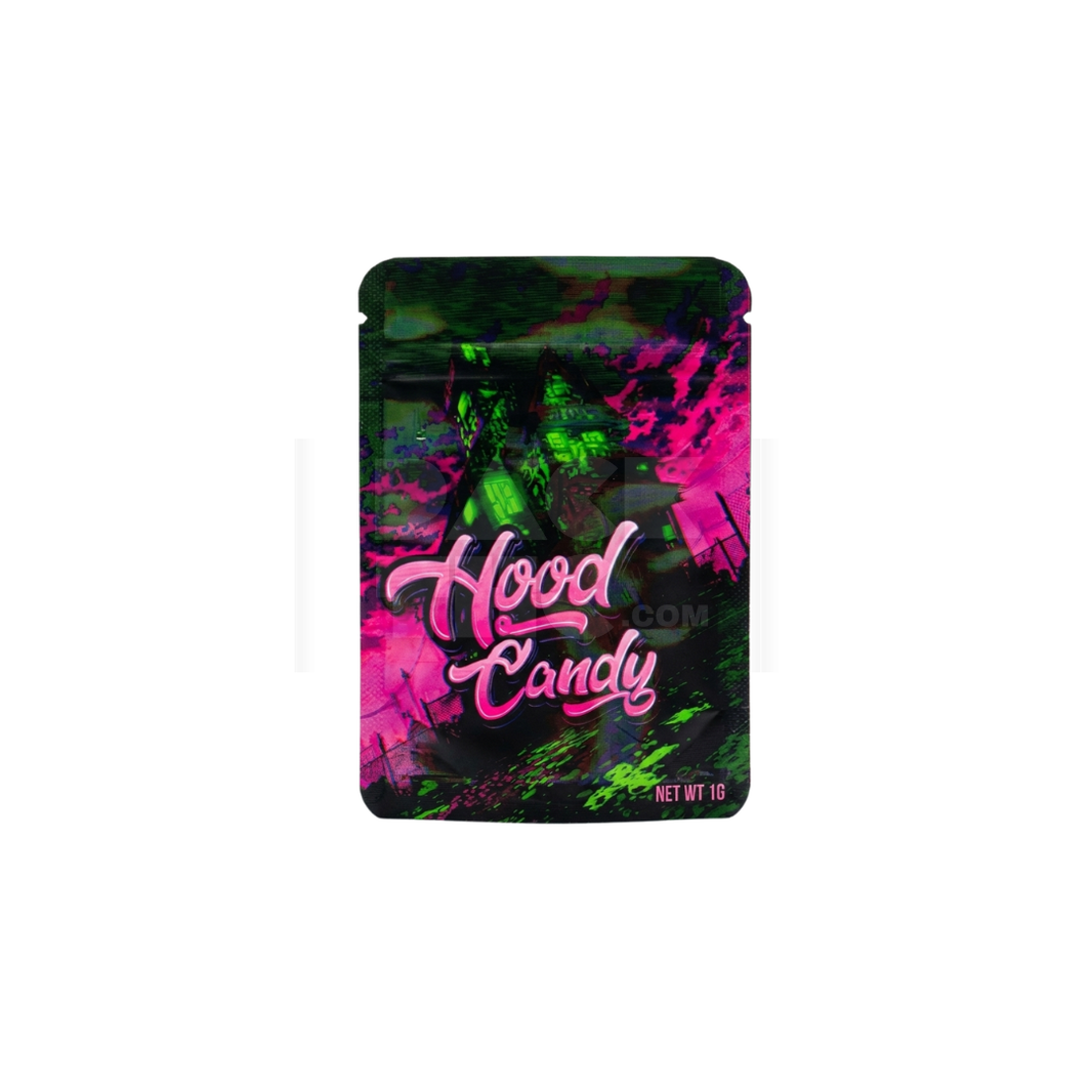 1 Grams Hood Candy Mylar Bag
