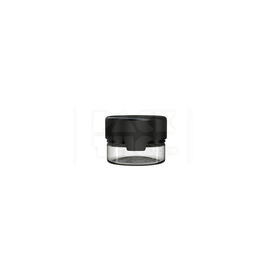 1oz 30cc aviator cr container clear natural black cap 500 count