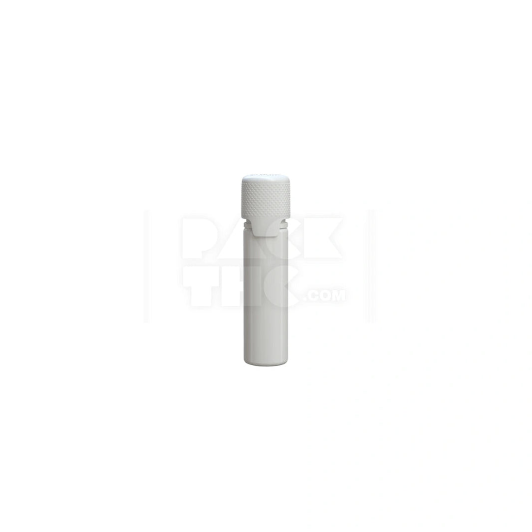20ml aviator cr bottle with friction fit closure tamper evident break off band opaque white bottle with opaque white closure 1000 count