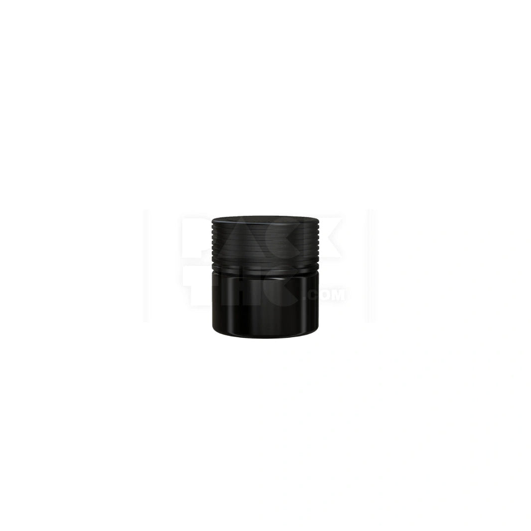 2oz closure cr black opaque count 60cc spiral container
