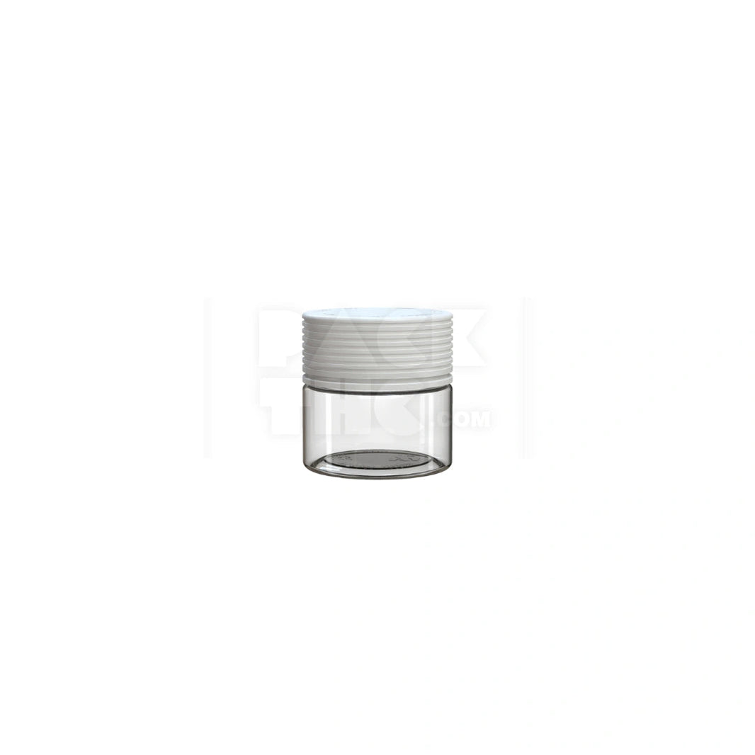 2oz spiral cr container clear natural white 400 count