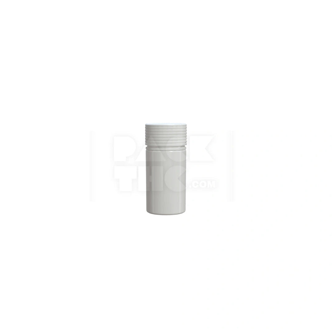 30ml closure white opaque count 30cc mini spiral thick wall