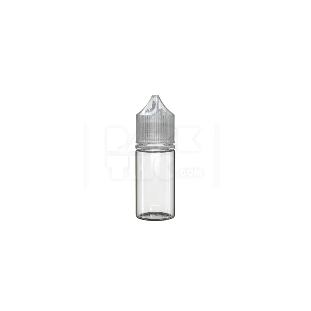 30ml stubby pet unicorn bottle cr clear natural 1000 count
