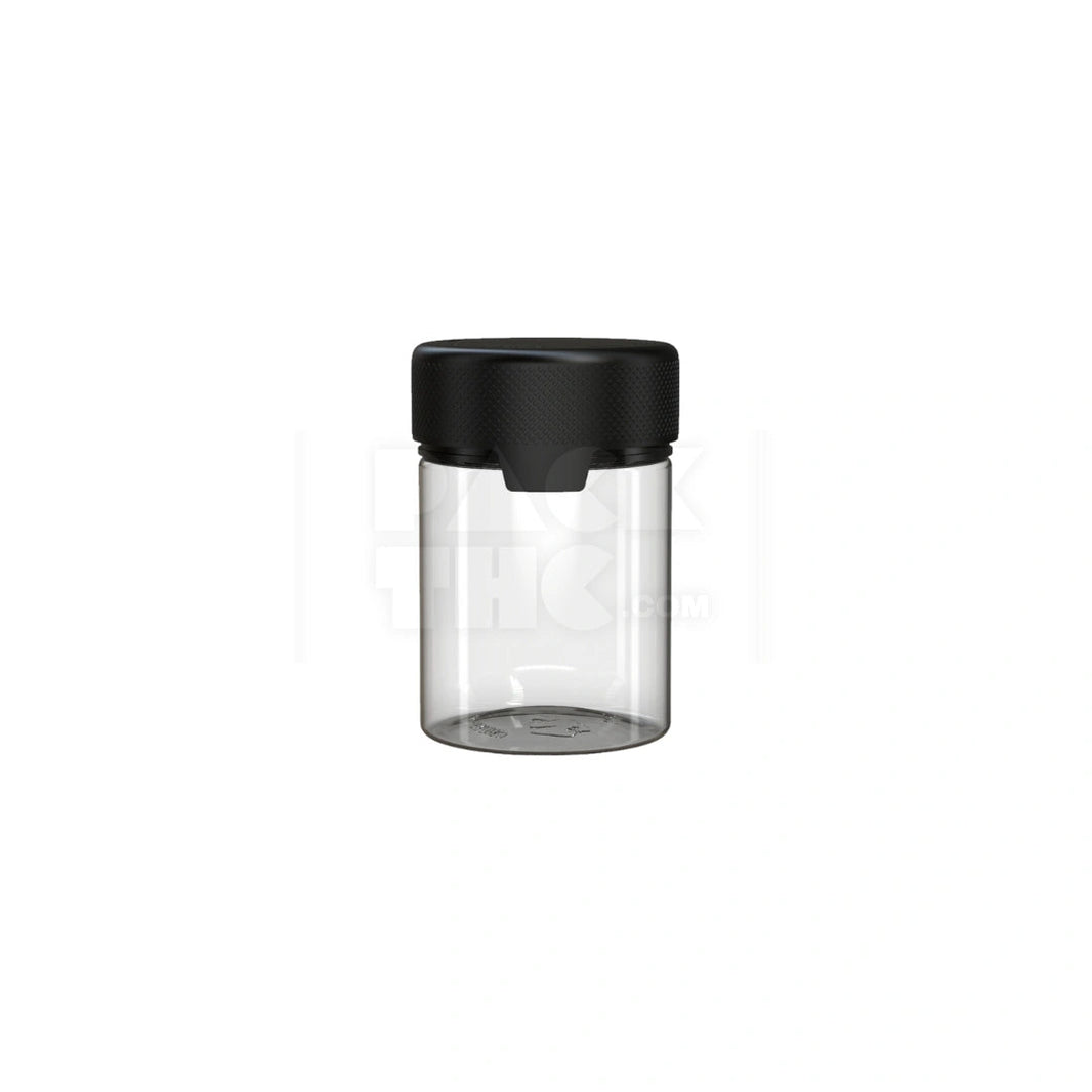 4oz 120cc aviator cr container clear natural black cap 400 count