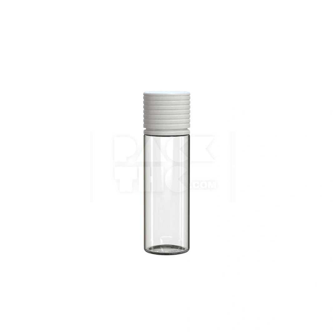 50ml spiral cr bottle clear natural white cap 500 count