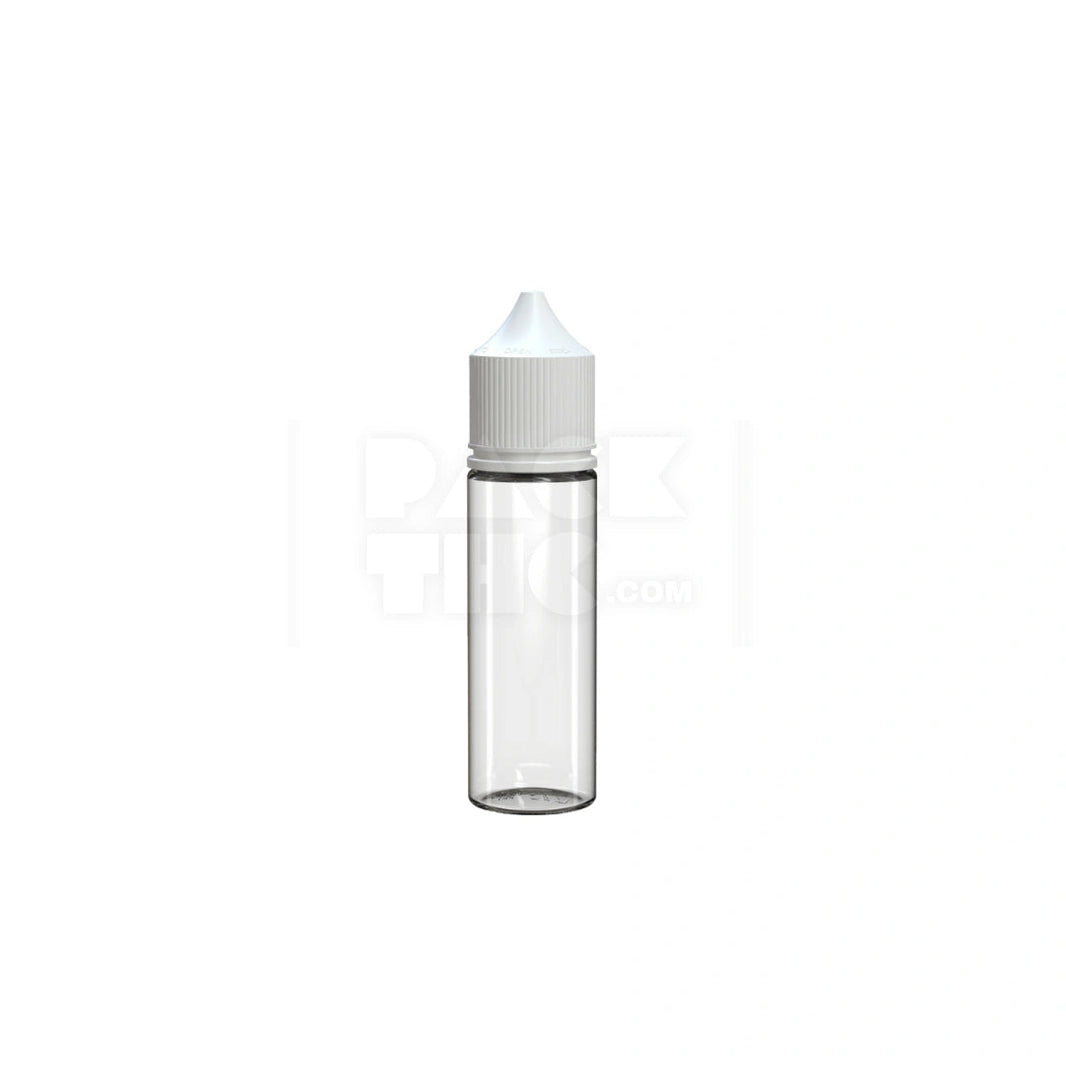 50ml v3 pet unicorn bottle cr clear natural white cap 500 count