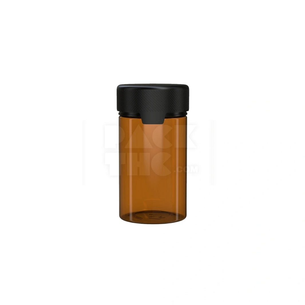 5oz 150cc aviator cr container translucent amber 300 count