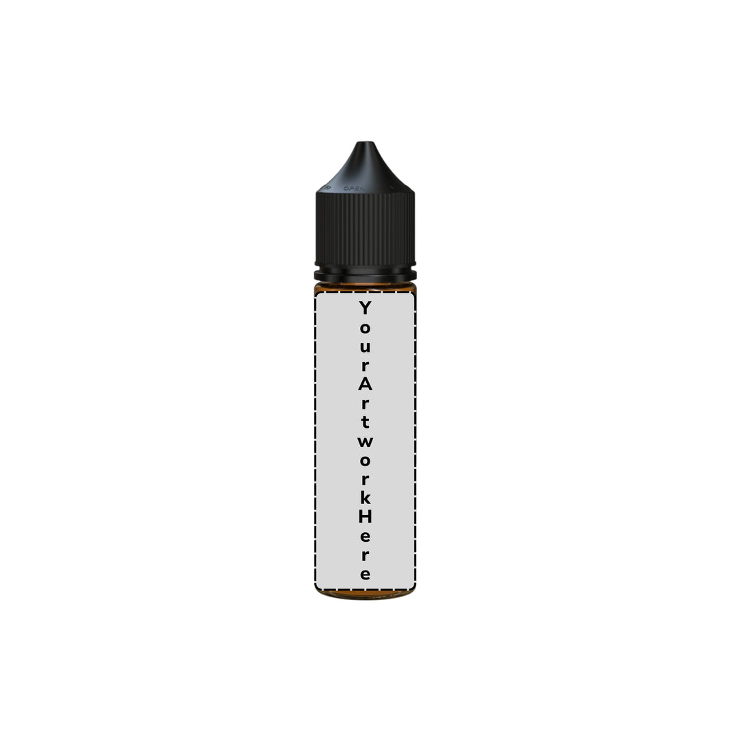 60ml v3 unicorn bottle translucent amber