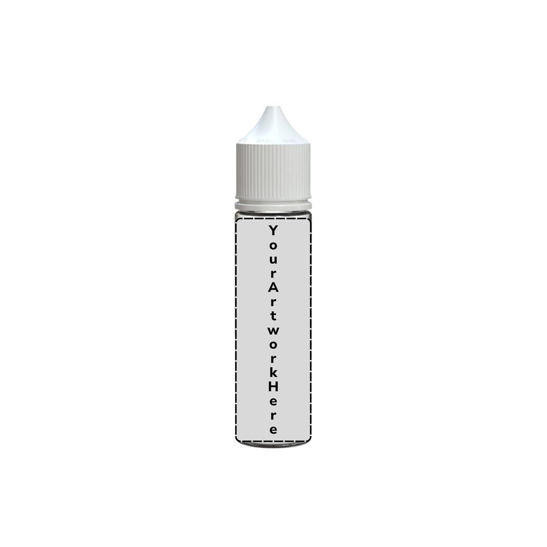 60ml v3 unicorn bottle clear white cap