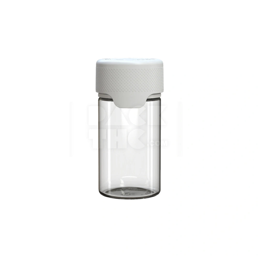 60ml mini aviator cr bottle clear natural white cap 500 count