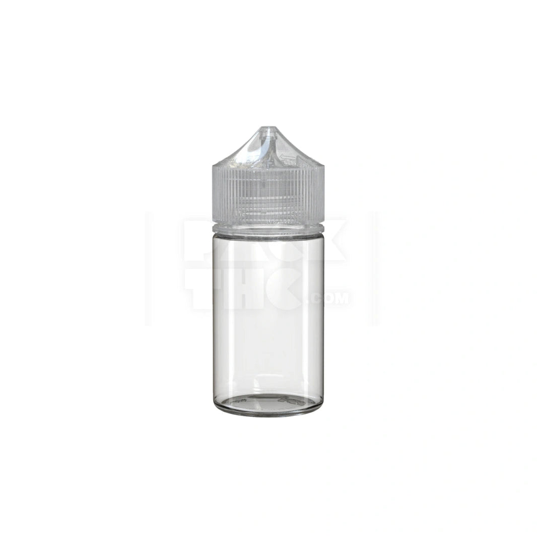 60ml mini pet unicorn bottle cr clear natural 500 count