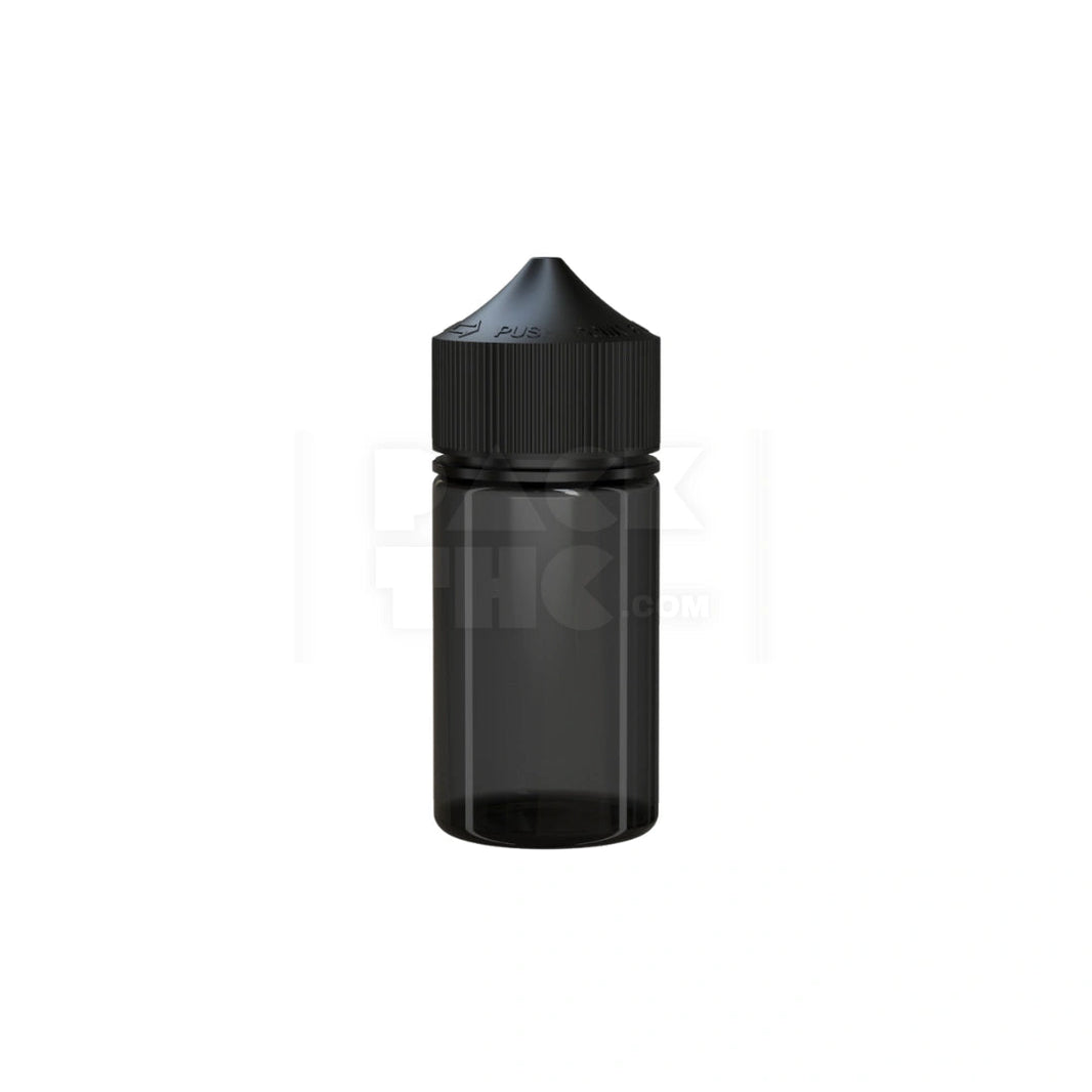 60ml mini pet unicorn bottle cr translucent black 500 count