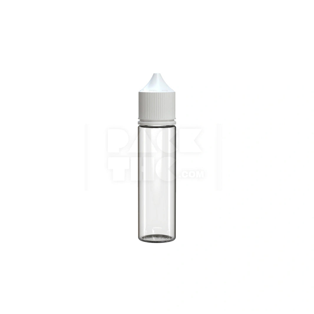 60ml v3 pet unicorn bottle cr clear natural white cap 500 count