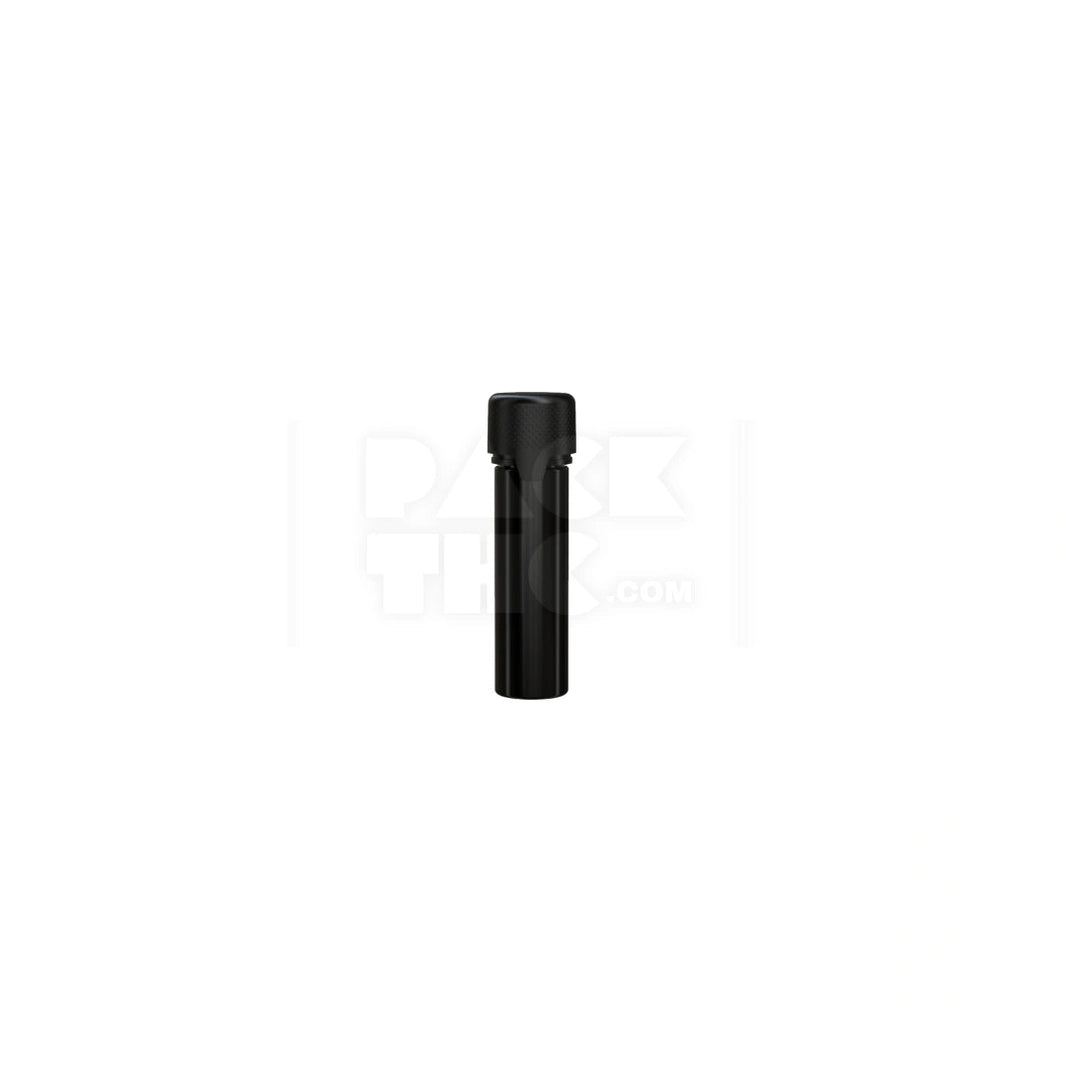 65mm aviator tube flat bottom opaque black 500 count