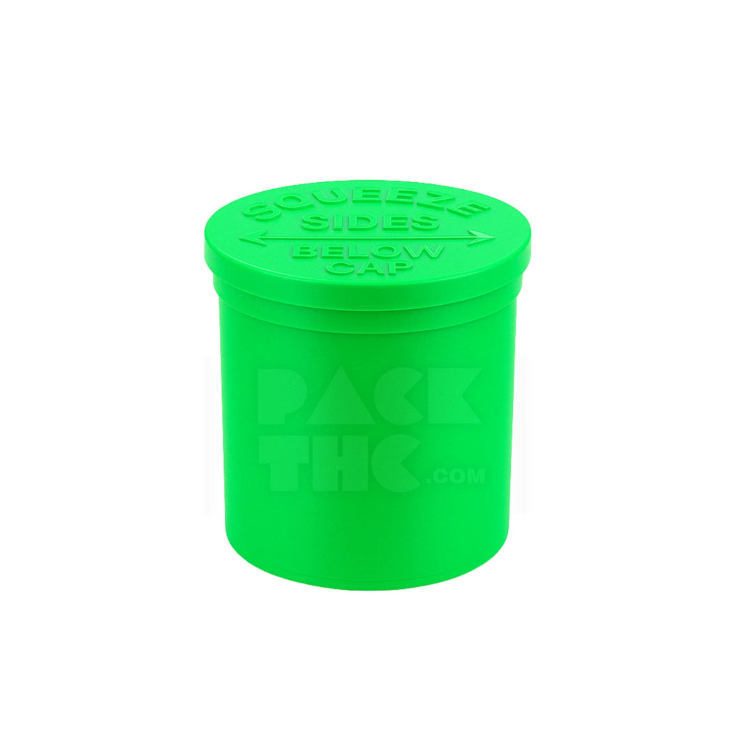 6 dram pop top vial green