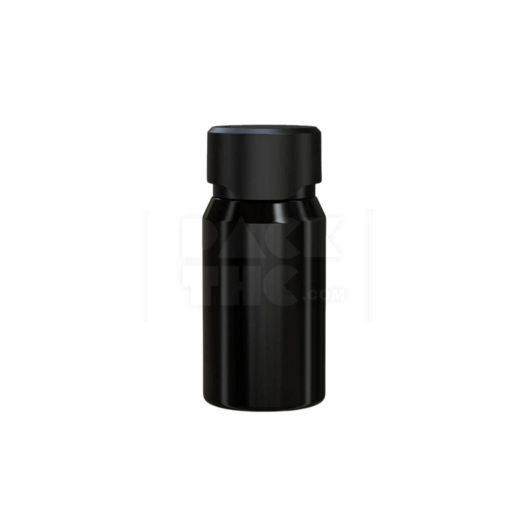 60ml mini aviator cr shot bottle opaque black 500 count