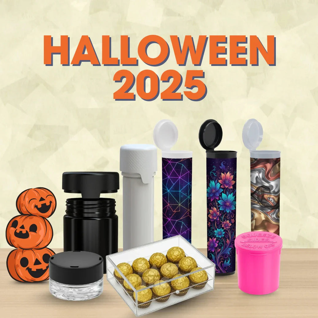 Halloween Day Sale 2025 – Spooky Savings on Pop-Top Vials, Jars & More
