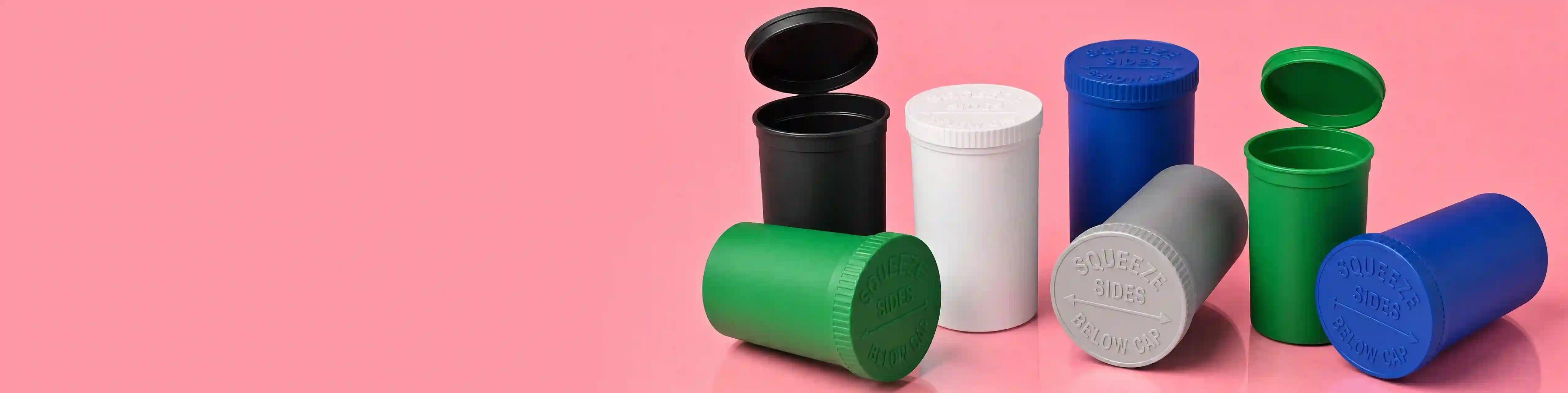 30 Dram Pop Top Vials Wholesale | PackTHC