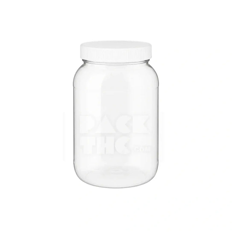 ROUND WIDE PLASTIC JARS