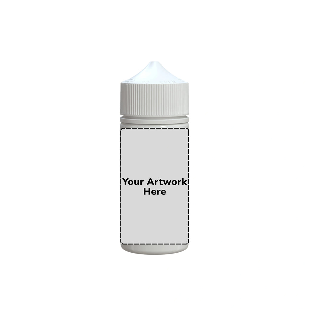 100ml v3 unicorn bottle opaque white