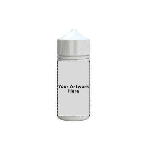 100ml v3 unicorn bottle opaque white