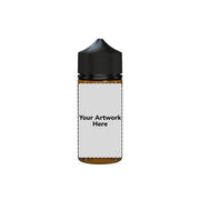 100ml v3 unicorn bottle translucent amber