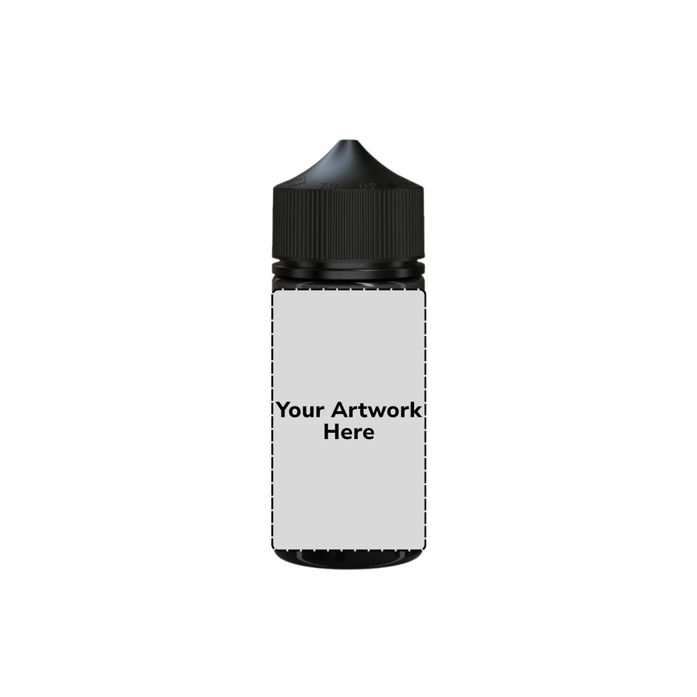 100ml v3 unicorn bottle translucent black