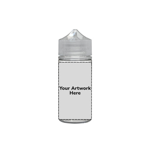 100ml v3 unicorn bottle clear clear cap