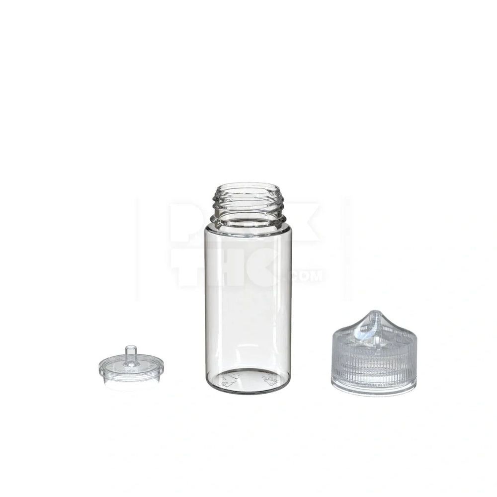 100ml pet reducer unicorn bottle clear natural clear cap