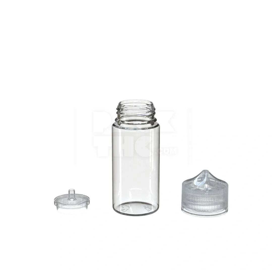 100ml pet reducer unicorn bottle clear natural clear cap