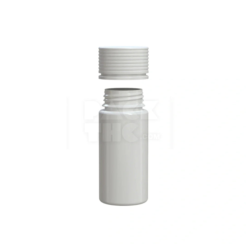 100ml spiral cr bottle opaque white 400 count