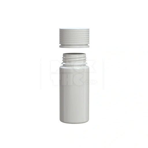 100ml spiral cr bottle opaque white 400 count
