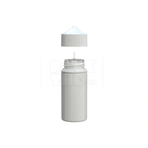 100ml v3 pet unicorn bottle cr opaque white 400 count