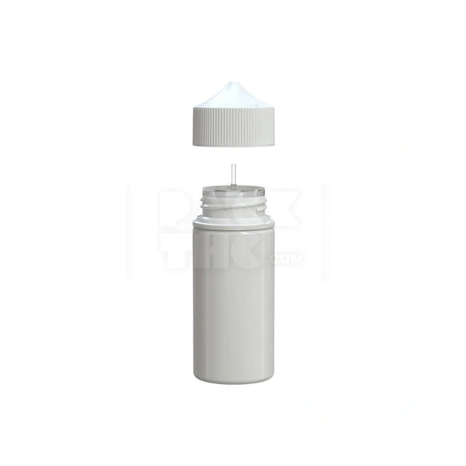 100ml v3 pet unicorn bottle cr opaque white 400 count