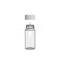 100ml v3 pet unicorn bottle cr clear natural white cap 400 count