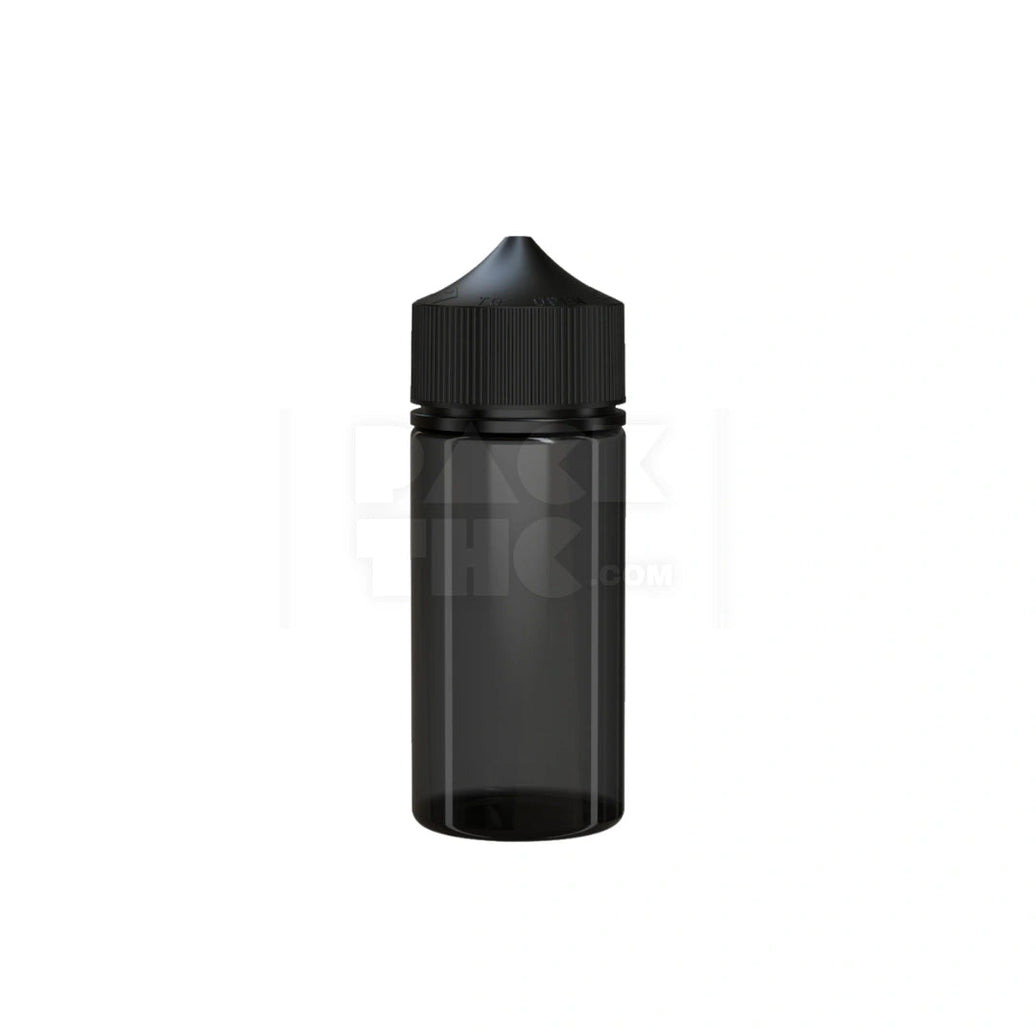 100ml v3 pet unicorn bottle cr translucent black 400 count