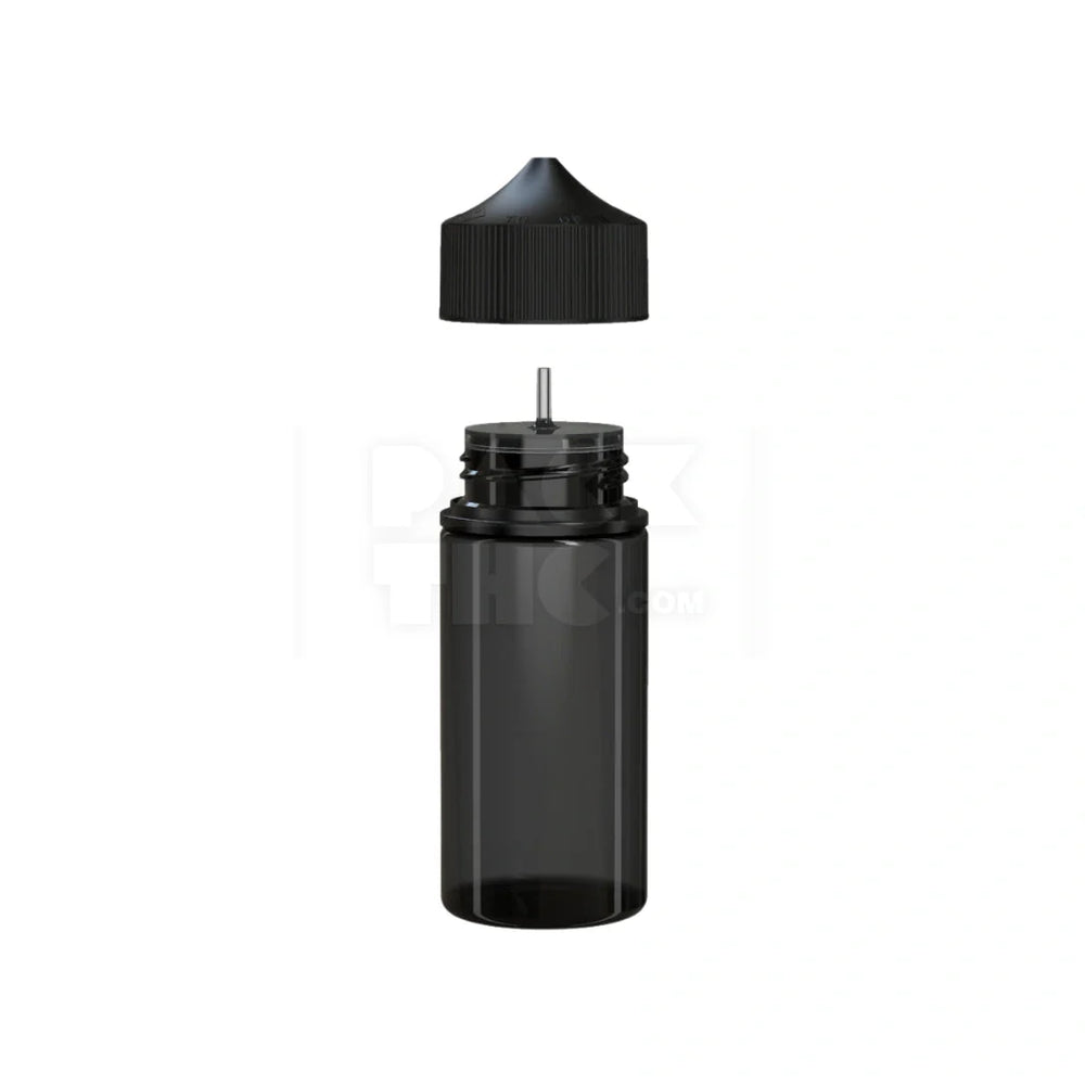 100ml v3 pet unicorn bottle cr translucent black 400 count
