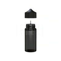 100ml v3 pet unicorn bottle cr translucent black 400 count
