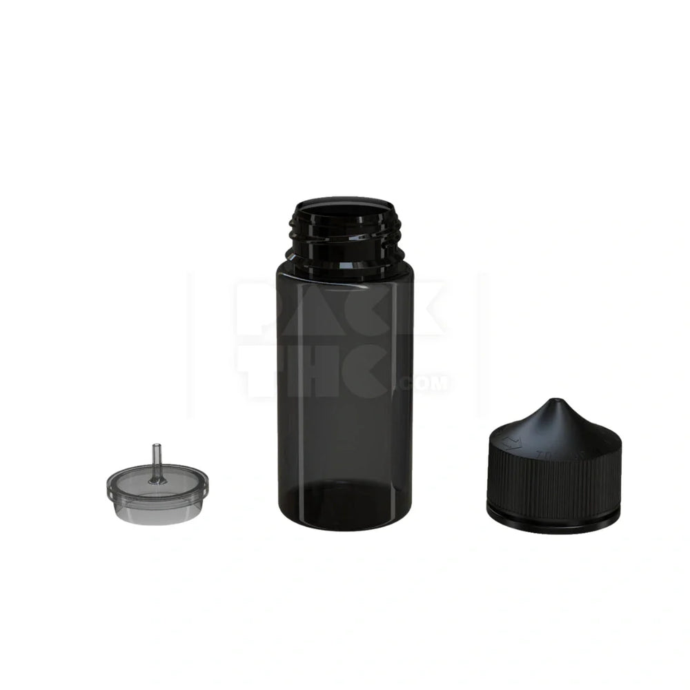 100ml v3 pet unicorn bottle cr translucent black 400 count