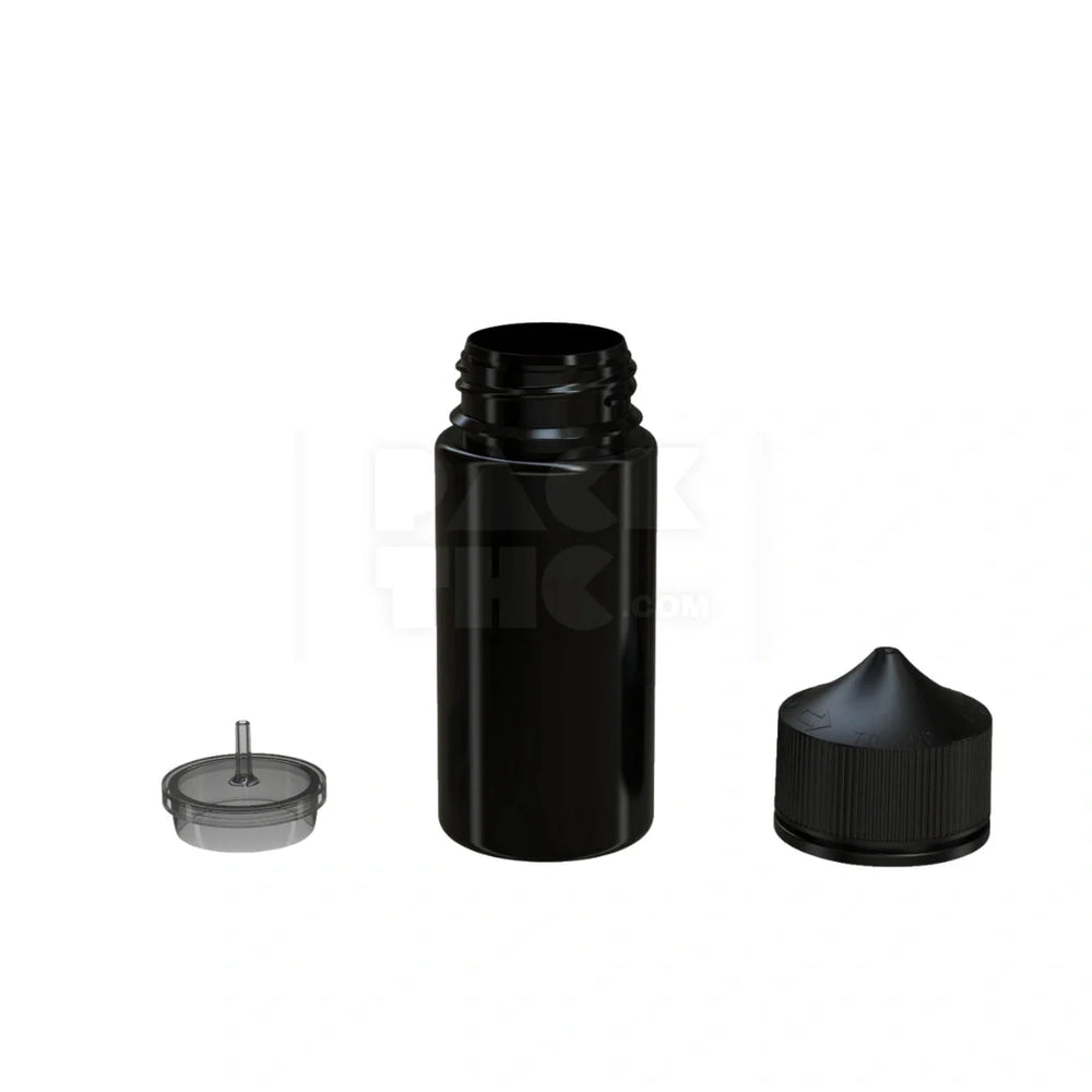 100ml v3 pet unicorn bottle cr opaque black 400 count