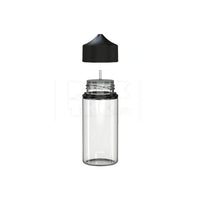 100ml v3 pet unicorn bottle cr clear natural black cap 400 count