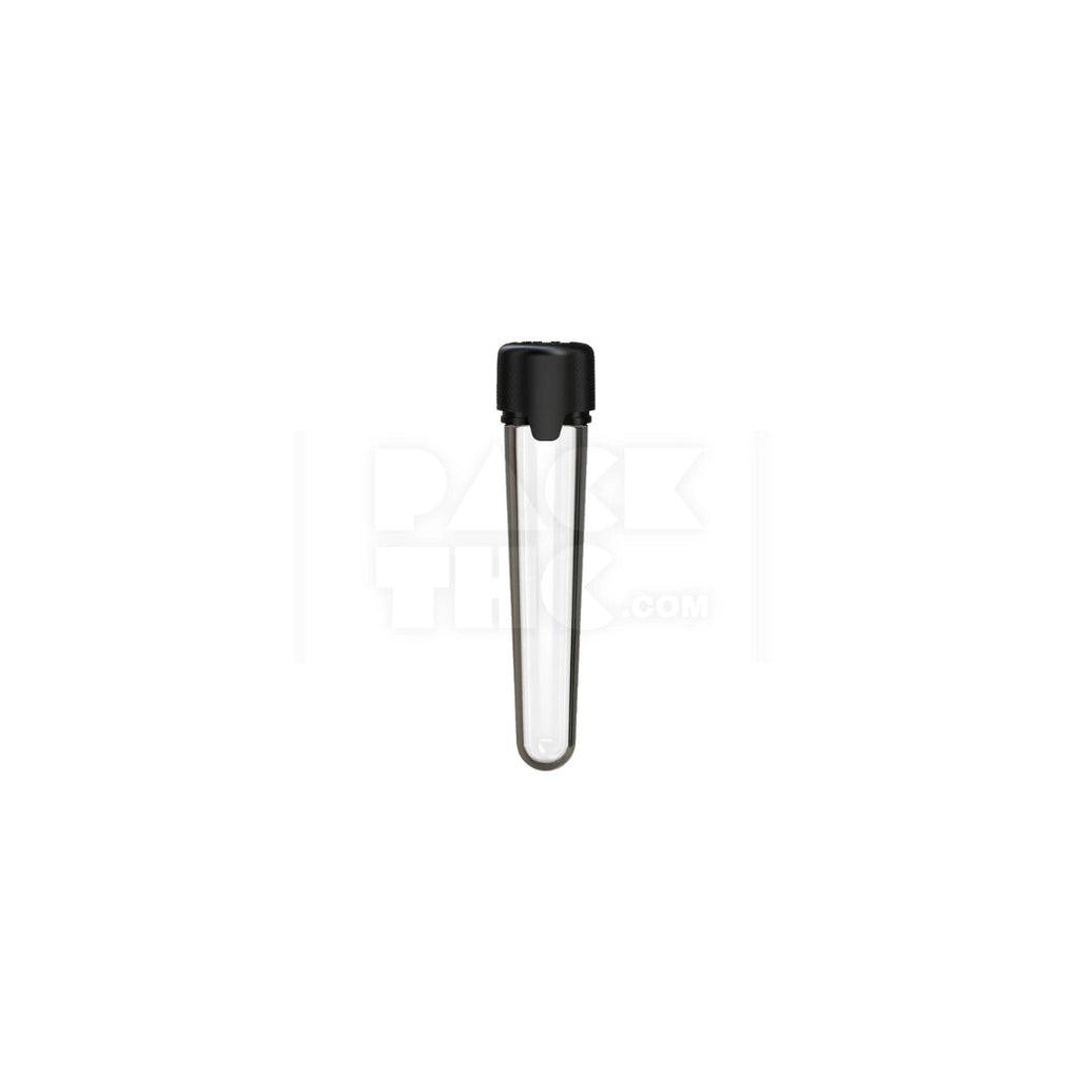 100mm aviator cr tube clear natural black cap 500 count