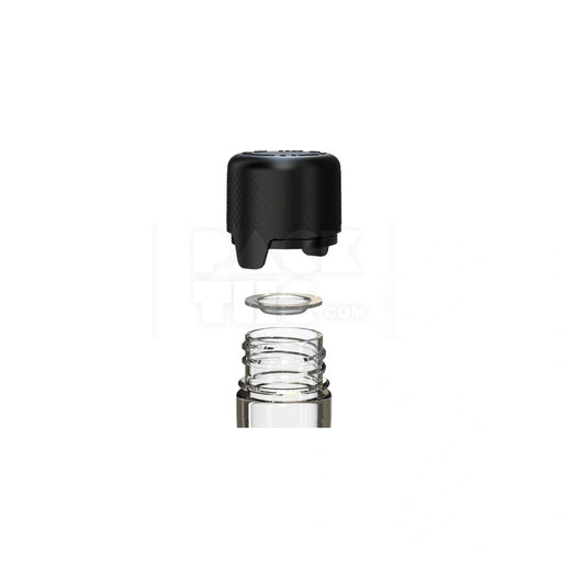100mm aviator cr tube clear natural black cap 500 count
